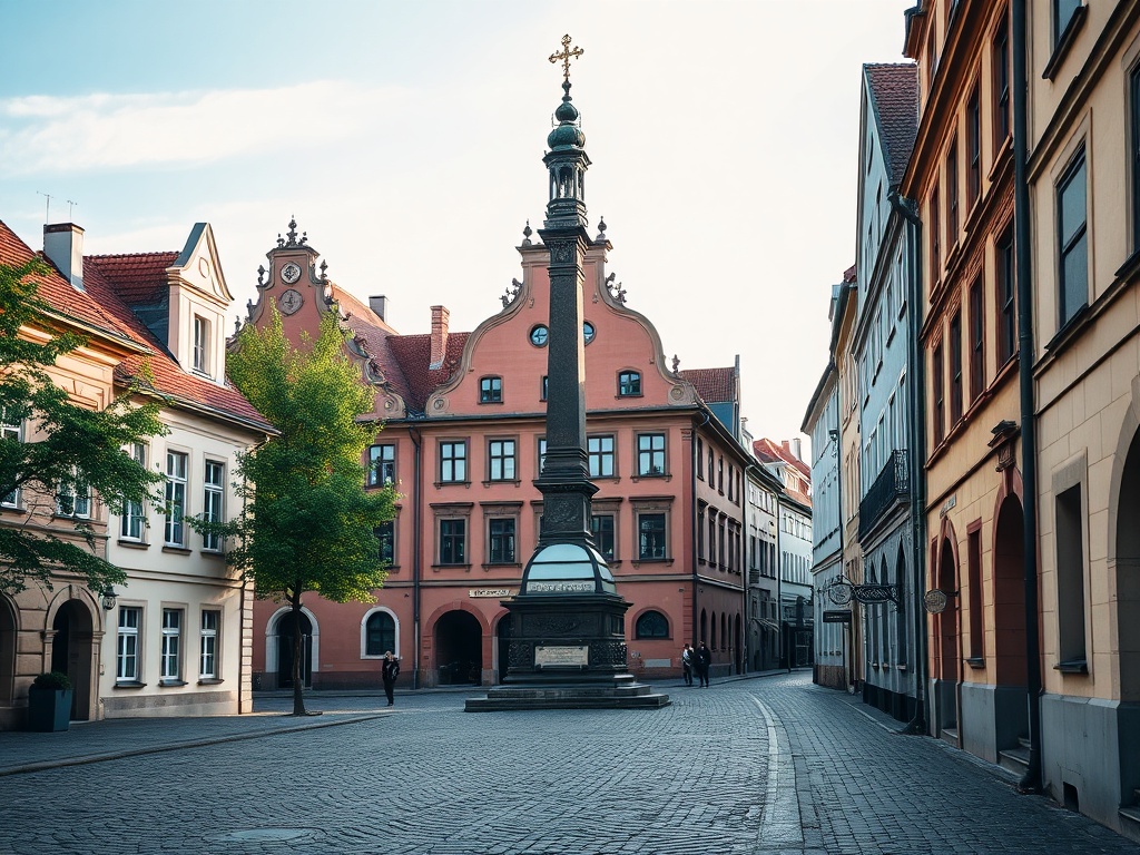 Panorama Jaworzna, miasta na Górnym Śląsku słynącego z nauczonych ludzi